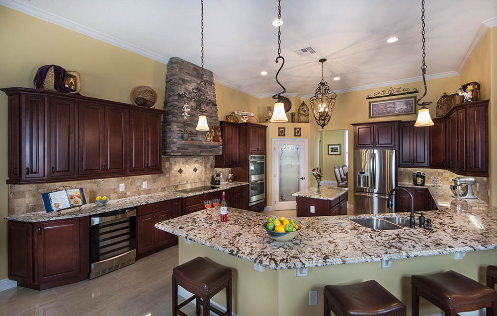 Granite countertops for homeowners who want something durable, strong and traditional-looking in their kitchen