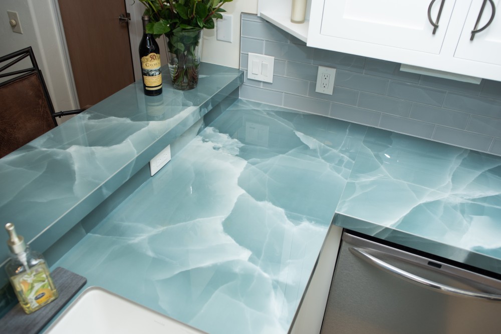 Aesthetic and practical countertops in Goldenrod