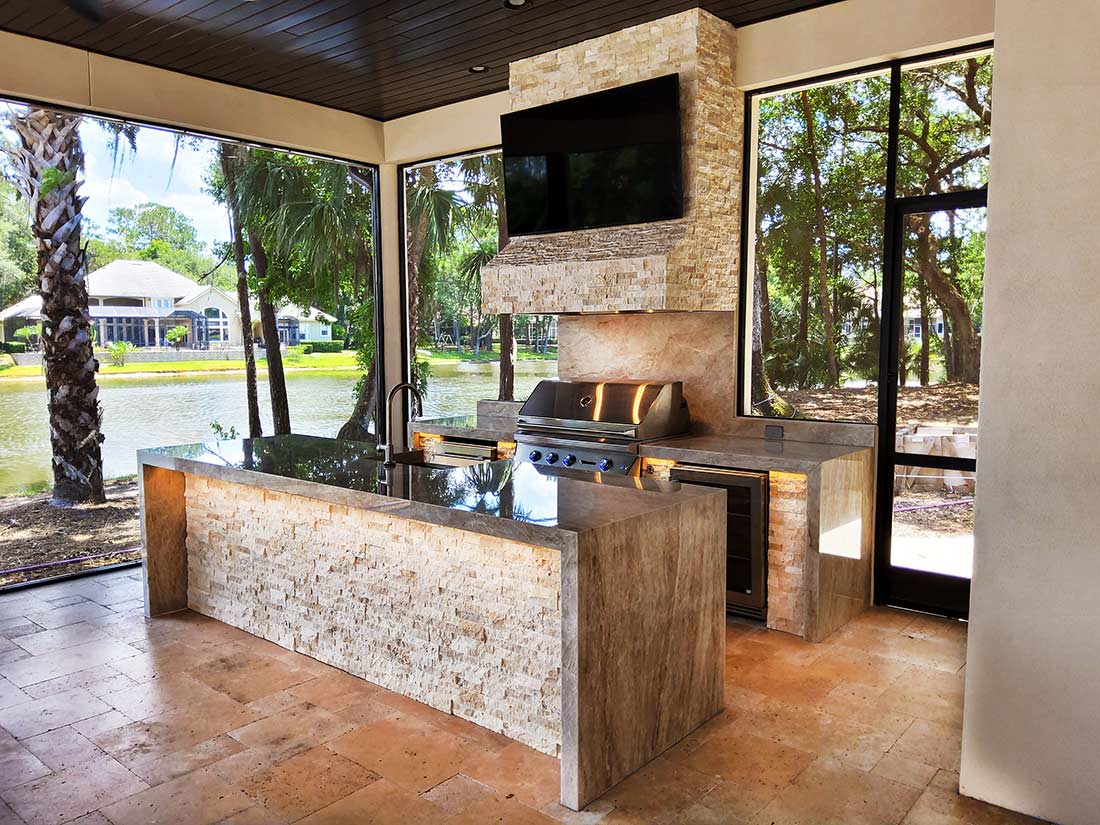 Take care of not just of your indoor but outdoor kitchen too!