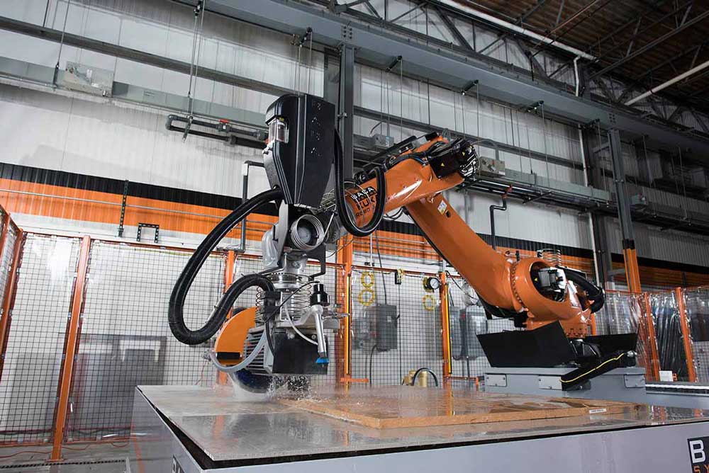 Meet the biggest member of our team: the BACA Robot Sawjet