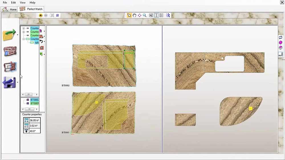 Slab Layout Program – see the final product before manufacturing